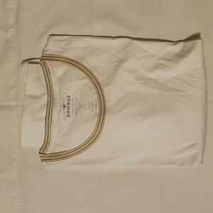 Bombas Crew Neck White T-shirt  Women's XL